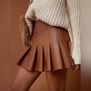 AERIE Faux  +  Mini Skort size L